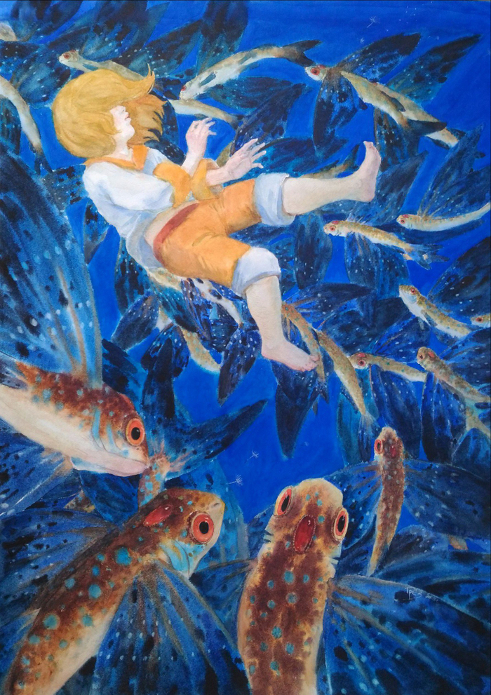 Иллюстрации к сказке "Мир грёз"  А1 (59х84см)