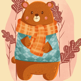 Милый медвежонок