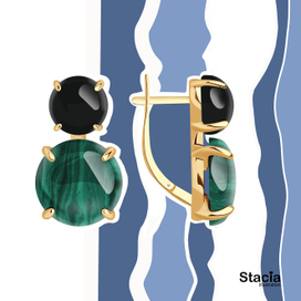 Иллюстрация женские серьги 