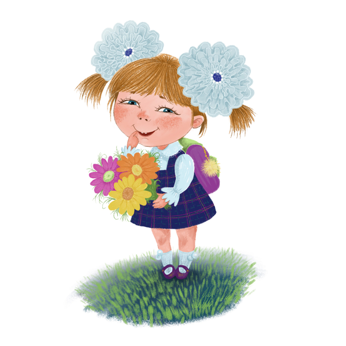 Первоклассница