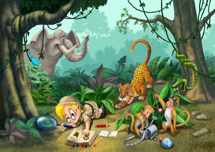 Почемушкин в джунглях