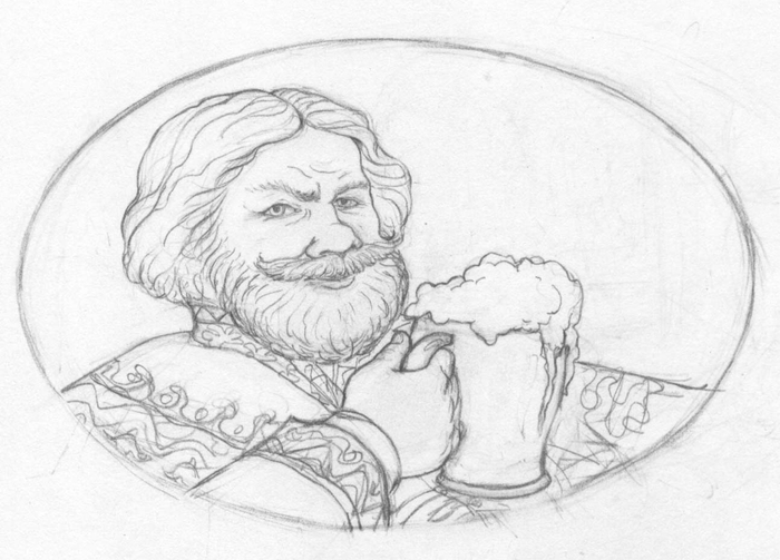 Рисунок для этикетки.