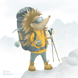 Ежик-путешественник Петя