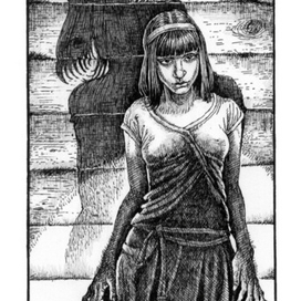  "Маленькая девочка с глазами волчицы"... Таня волкодлак. 