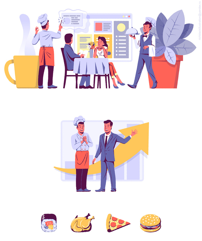 Сервис для ресторанов