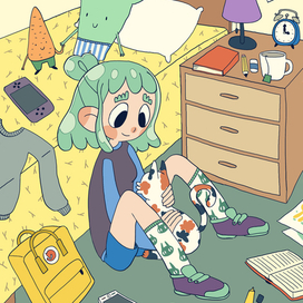 Комната девочки-подростка