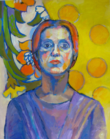 дама в лиловом