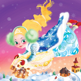 снежинка-принцесса