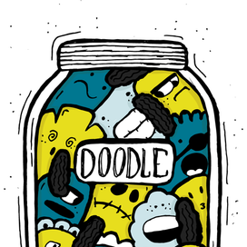 Doodle jar