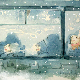 Зимние ладошки)))