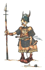 воин с усами