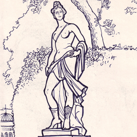 Санкт-петербург, 2020. Летний сад