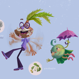 Персонажи к динодому