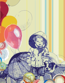 Мальчик с собакой