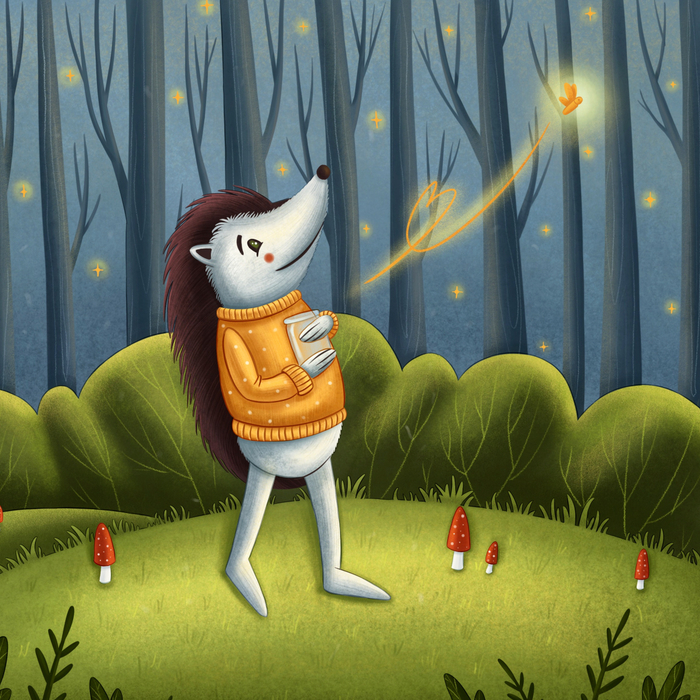 Ежик мечтатель