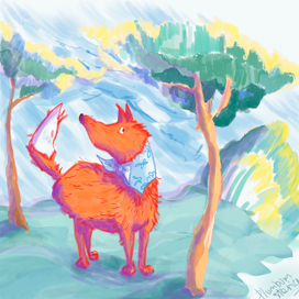 Большеухий лис