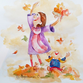 Осень дай 5)