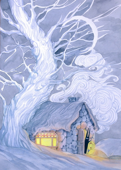 Лесная избушка