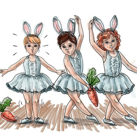 Девочки-зайчики
