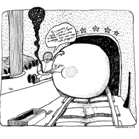 Колобок Разящий в лабиринте секретного метрополитена