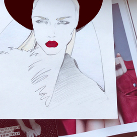 Fashion illustration коварная
