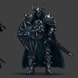 Концепт арт рыцаря