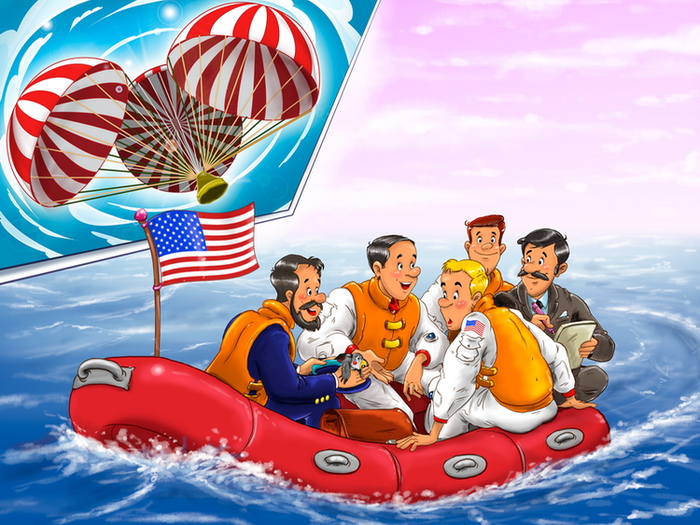 Умные сказки для детей. Команда Аполлон-11