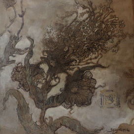 сказочно-растительный мотив