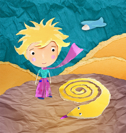 Маленький принц в пустыне