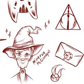 Скетчи по Гарри Поттеру 