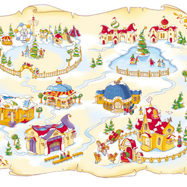 Карта города мастеров (для каталога)