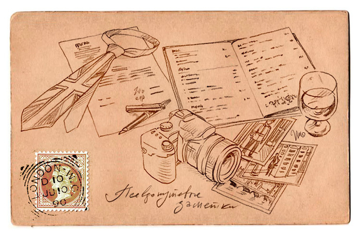 привет из Лондона