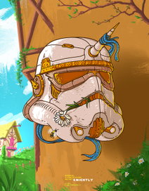 Imperial Stormtrooper helmet. (knightly)