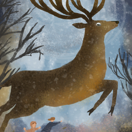 К сказке "Серебряное копытце"