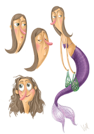 русалка в годах