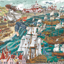 Гулливер виммельбух