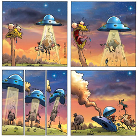 Серия из 200 комиксов для мобильных-отрывок