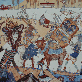 «Красный троллейбус на Ялту» .