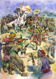 П.Румянцев при Кагуле