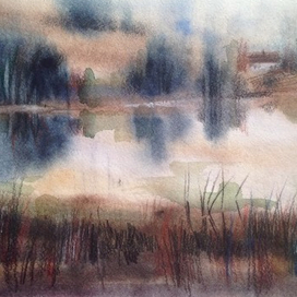 Быстрая аква-мазюлина про карасиный вечер