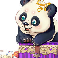 Панда и шитье