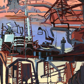 Утро на фабрике.