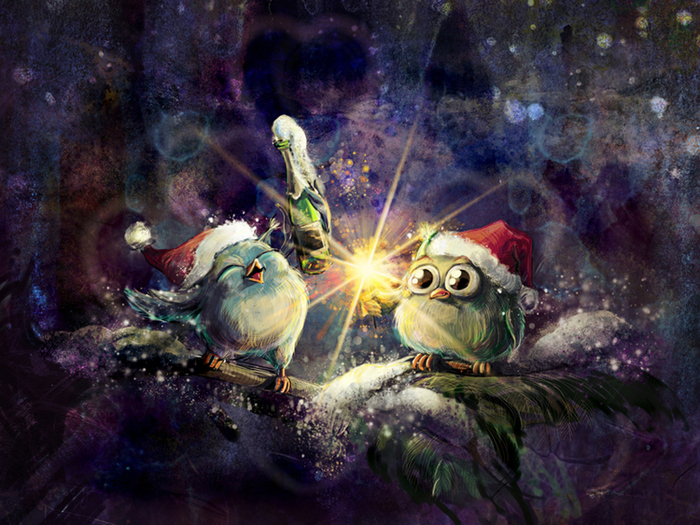 Новогодние совы