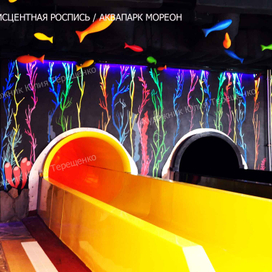 Роспись Аквапарка "Мореон"