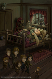 В спальне у людоеда