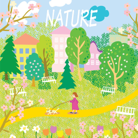 весна в городе