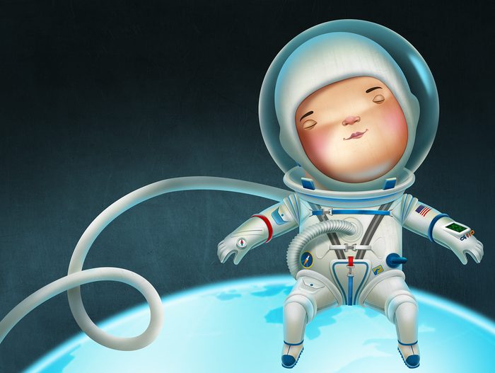 Сон в космосе