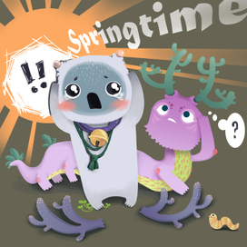 Молодой Йети впервые сбросил рога