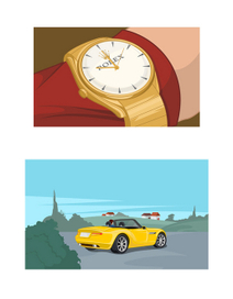 Часы и машины