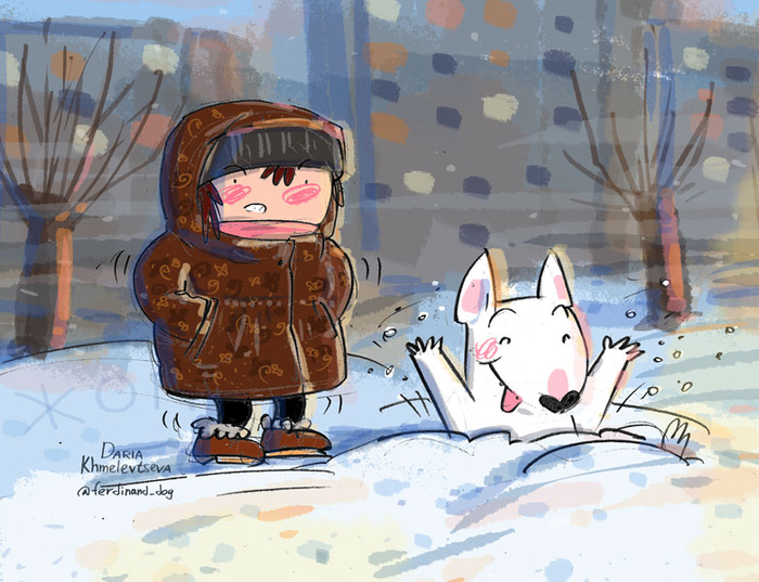 доброе морозное утро